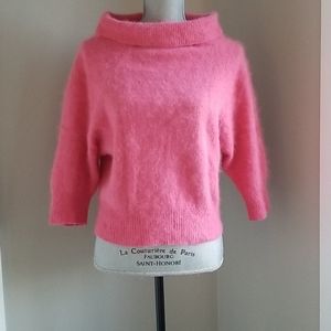 ESPRIT boat neck angorra blend sweater